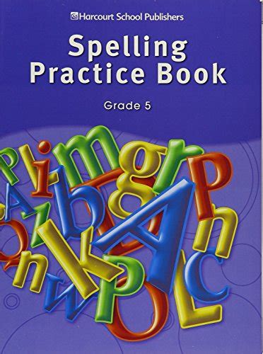 storytown spelling practice book student edition grade 5 PDF